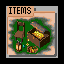Editor tool palette: Items