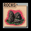 Editor tool palette: Rocks