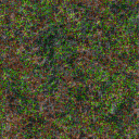 A grass tile featuring dithering